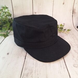 Kbethos Black Cadet Hat, Size Large